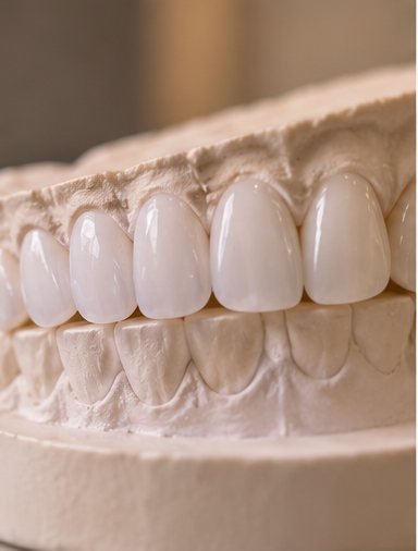 Facetas em porcelana na Studio Dental Marcelo Cunha em Goiânia