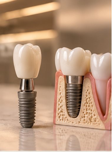 Implantes dentários na Studio Dental Marcelo Cunha em Goiânia